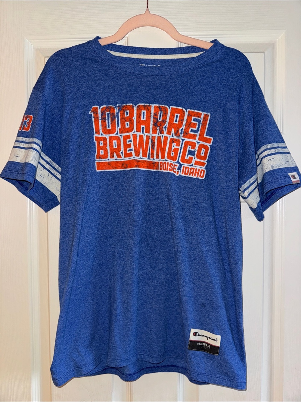 Champion T Shirt 10 Barrel Brewing Co